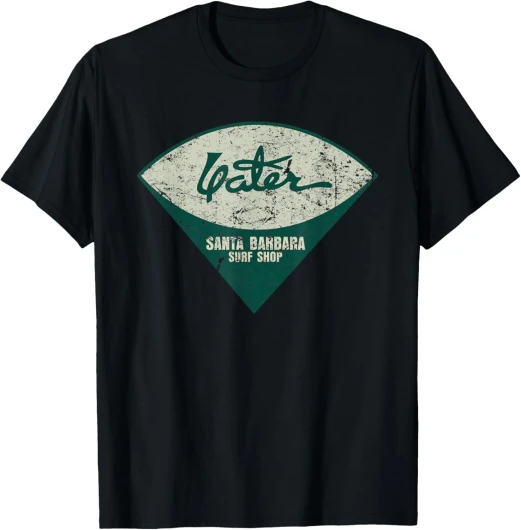 Vintage Yater Surf Surfboards Distressed Men And Women T-Shirt